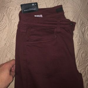 Joe’s Jeans maroon